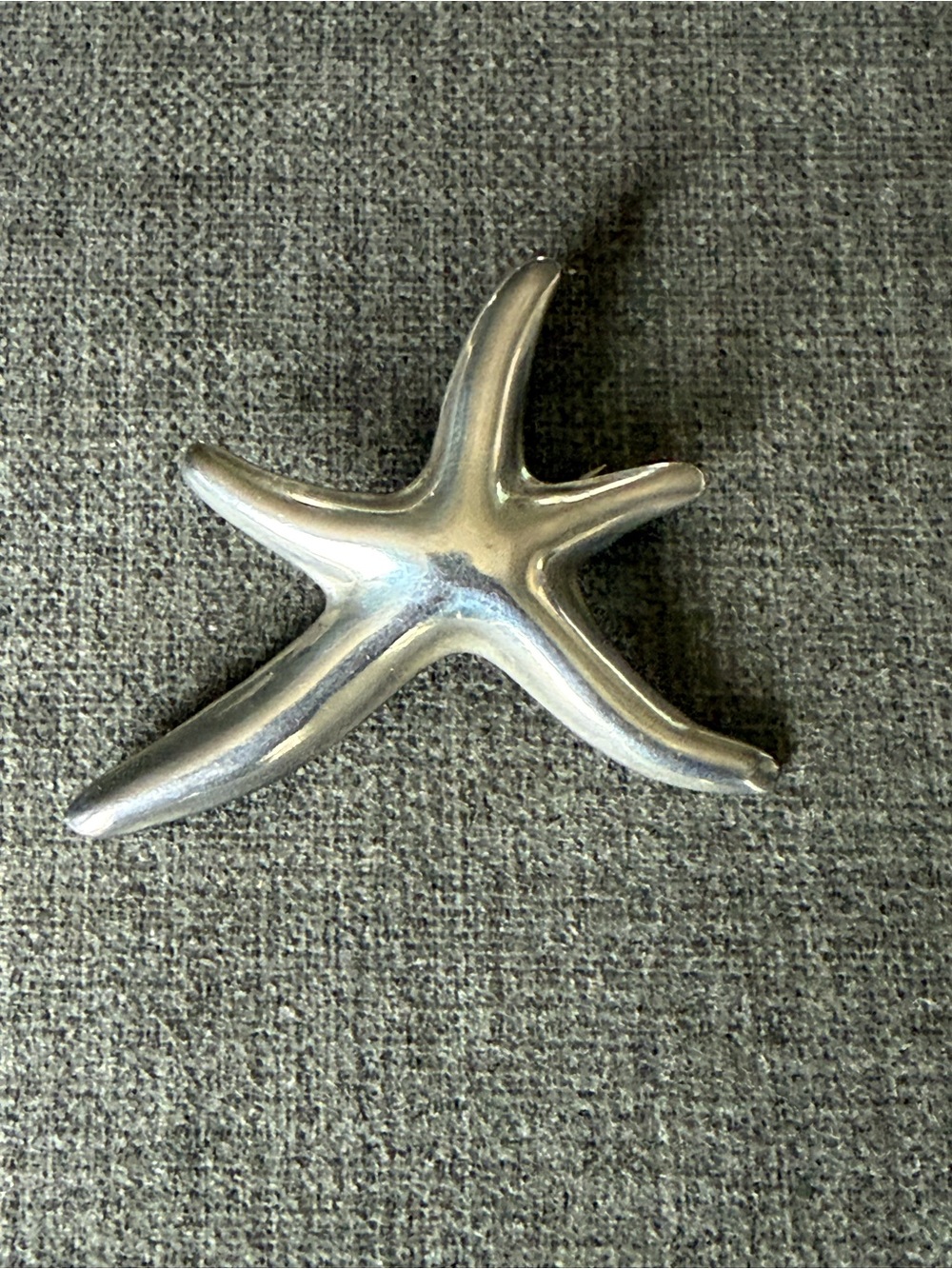 Vintage Taxco Mexico Sterling Silver 925 Modernist abstract Starfish Brooch pin